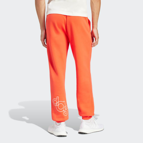 adidas Graphic Print Fleece Pants Orange Free Shipping with adiClub adidas Canada