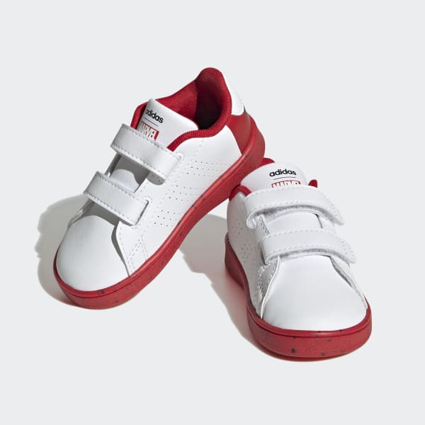 White 아디다스 x 마블 어드밴티지 스파이더맨
