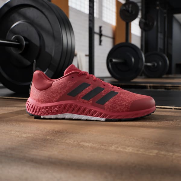 Rojo Zapatillas de training Everyset