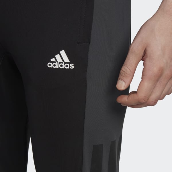 Noir Pantalon Training Colorblock BVS53