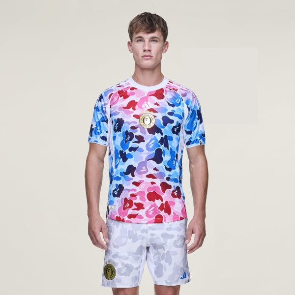 アディダス アベイシングエイプ ベイプ FB ジャージ ショックブルー 2XL 4XL BAPE ADIDAS FB ジャージ SHOCK BLUE Adidas Originals x Bape FB