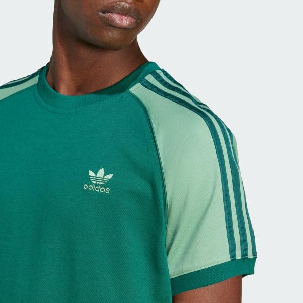 Colourblocked 3 Streifen T Shirt