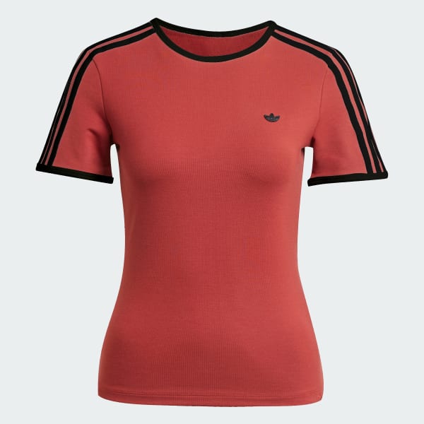 Rojo Polera Cali adidas Originals Premium 3 Tiras