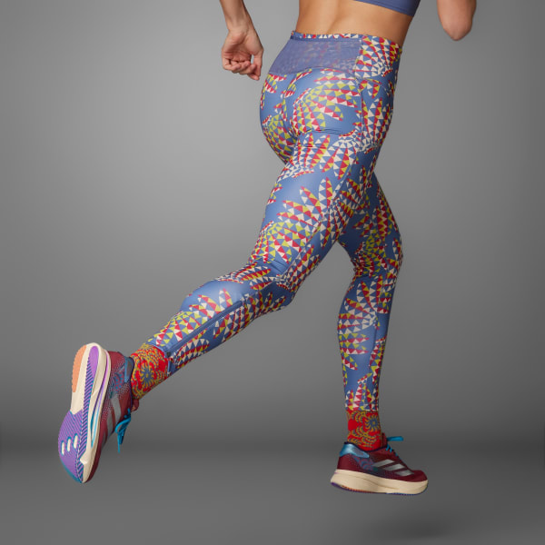 Blue Adizero x FARM Tights