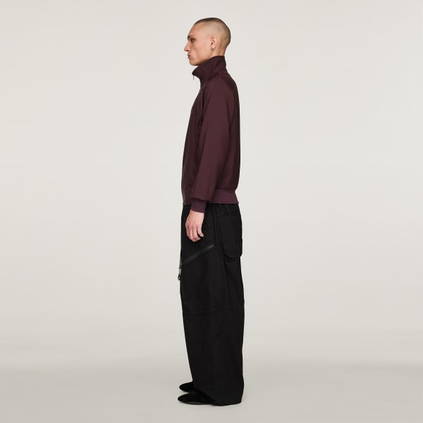 Burgundy Y-3 Sport Uniform Träningsjacka