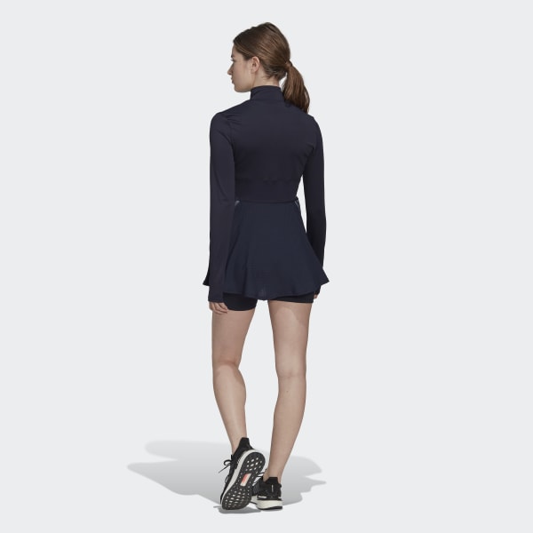 Malgastar suelo Descripción del negocio Vestido Run Icon 3 bandas - Azul adidas | adidas España