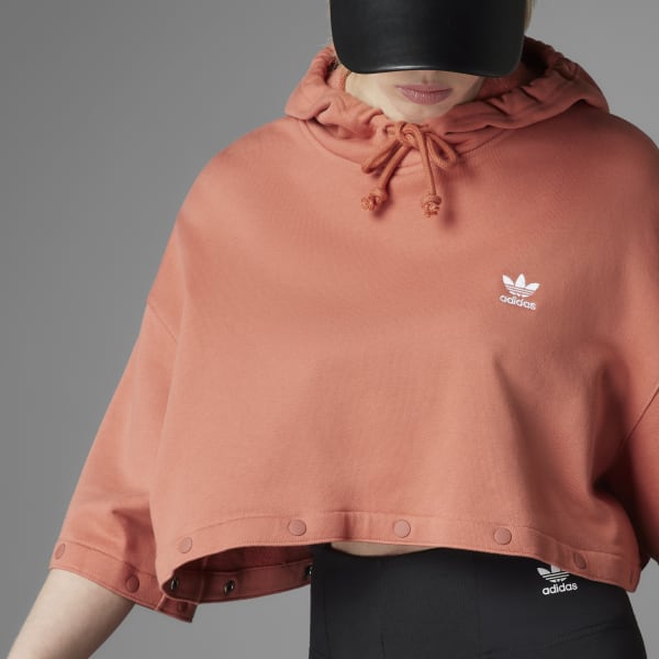Καφέ Always Original Snap-Button Hoodie