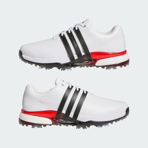 adidas Tour360 24 Golf Shoes - White | Free Shipping with