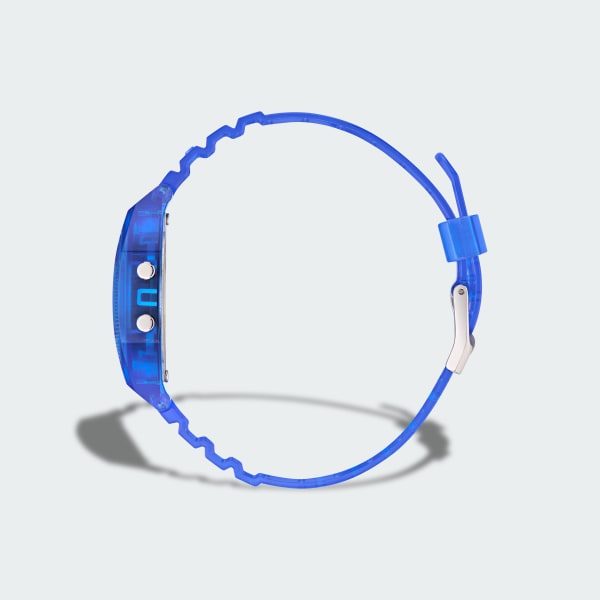 ブルー デジタル ツー クリスタル R ウォッチ