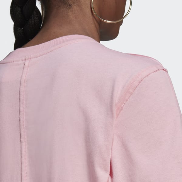 Pink Loose Loungewear Tee MGW40