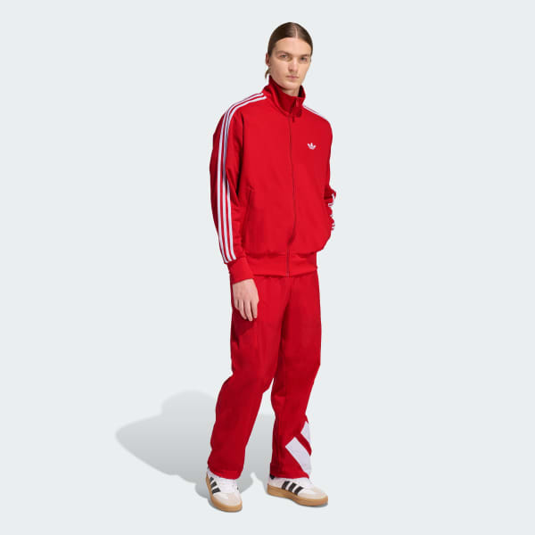 Rouge VESTE DE SURVÊTEMENT MESH FIREBIRD ADICOLOR