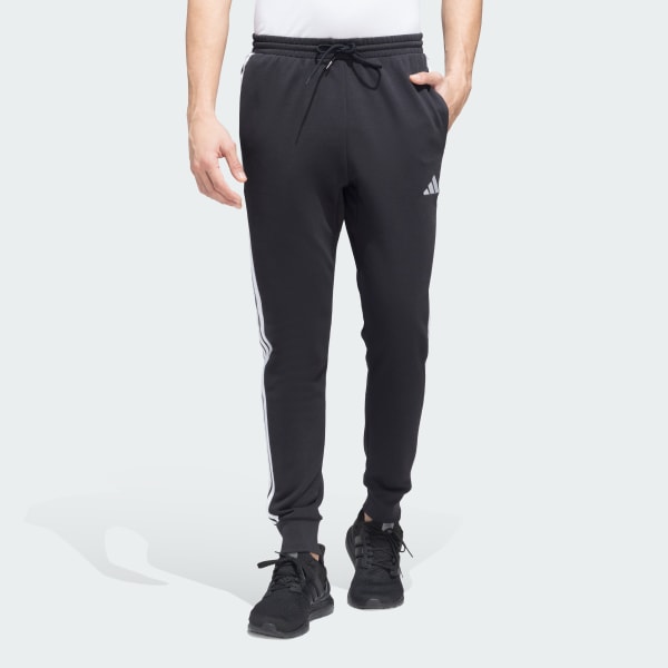 Black 3 Stripes Training Track Pants