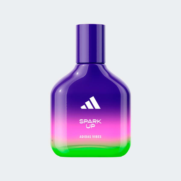 สีม่วง น้ำหอม adidas Vibes Spark Up  Eau de Parfum, For All, (1.6oz)   