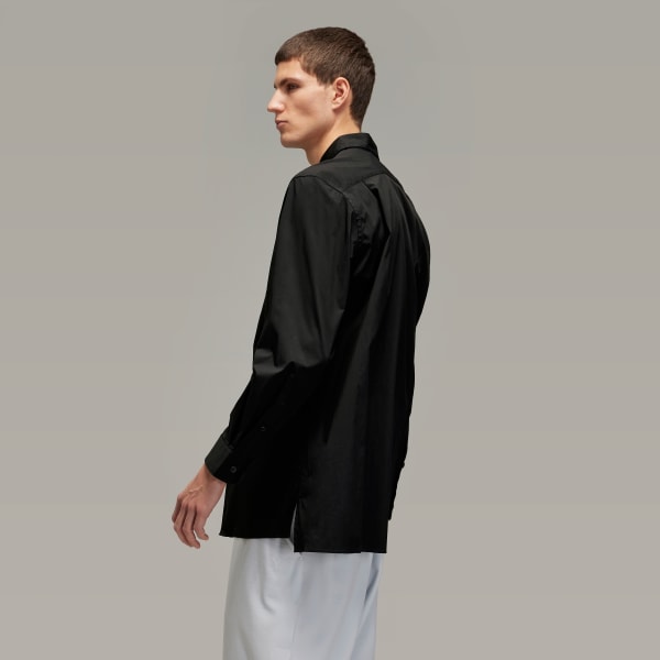 cerná Košile Y-3 Pleated Pocket