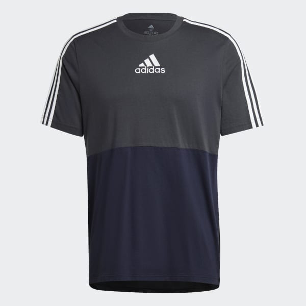 Grijs Essentials Colorblock T-shirt RU503