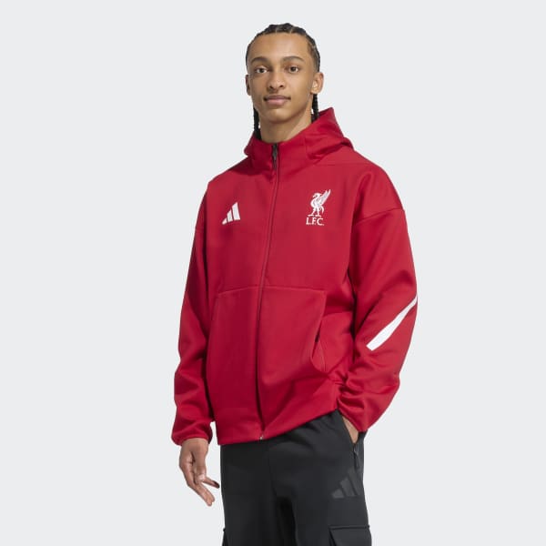 adidas FC Liverpool ADIDAS Z.N.E. Anthem Jacke - Rot | adidas