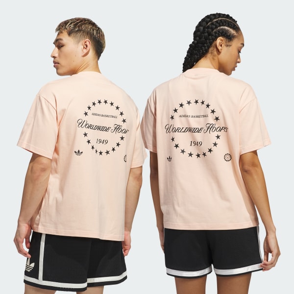 Rosado Polera Worldwide Hoops Champions