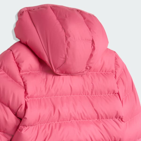 Pembe Sentetik Dolgulu Çocuk Montu