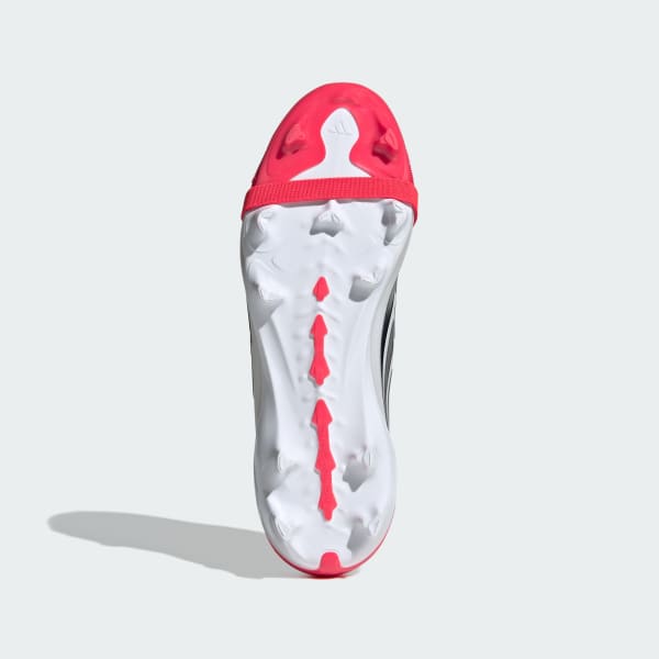 Rood PREDATOR ELITE Fold-Over Tongue Firm Ground Voetbalschoenen Kids