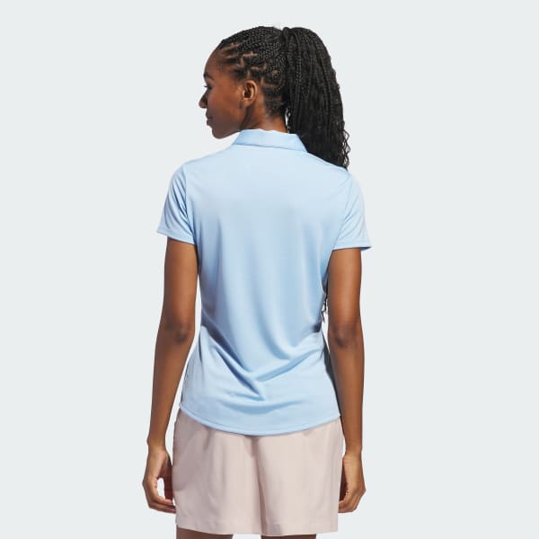 Bla Women's Solid Performance Short Sleeve Poloskjorte