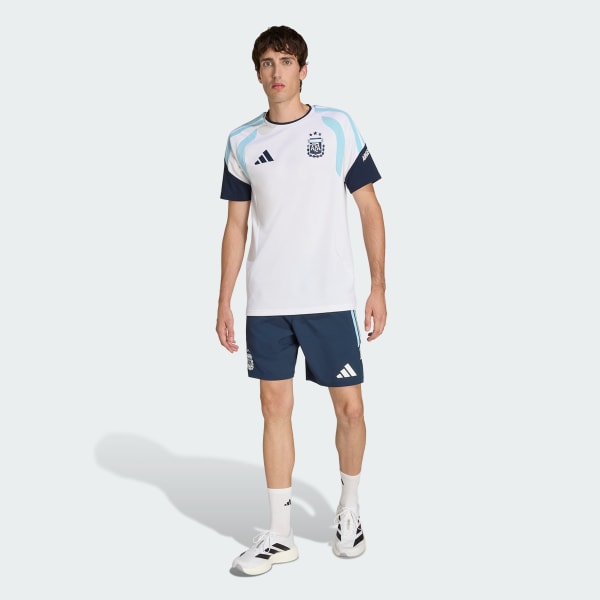Azul Short de Selección Argentina 26 Tiro Pro para tiempo libre