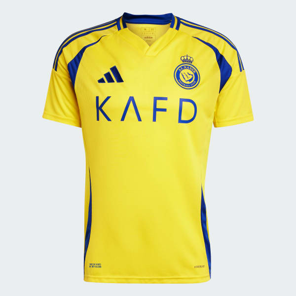 Yellow Al Nassr FC 24/25 Ronaldo Home Jersey