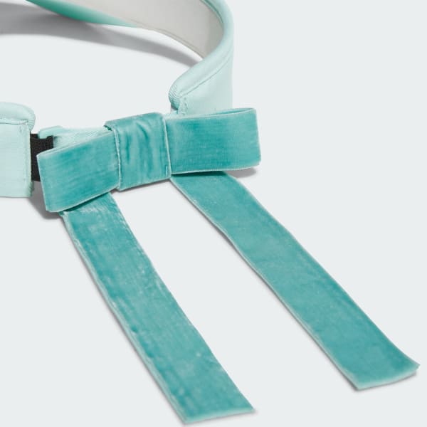 ブルー 【ゴルフ】リボンバイザー