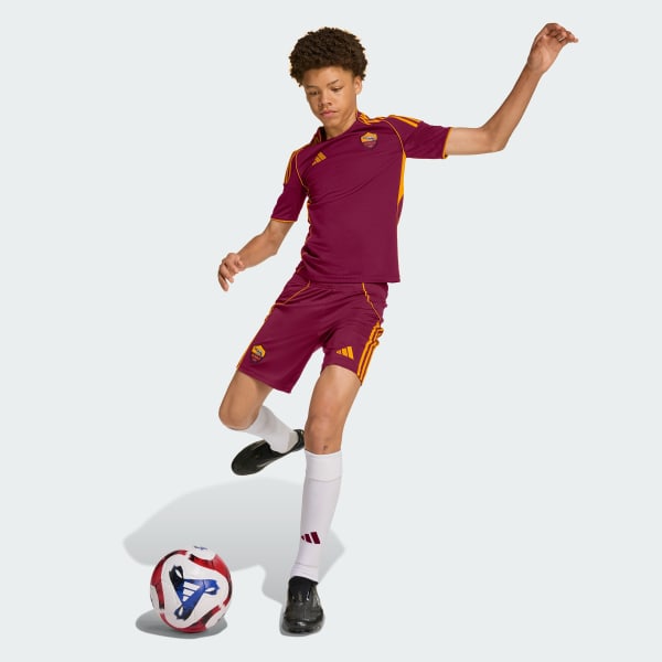 Burgundy AS Roma 25/26 Home Shorts