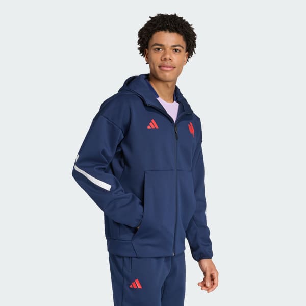 Bla France Full-Zip Travel Hoodie