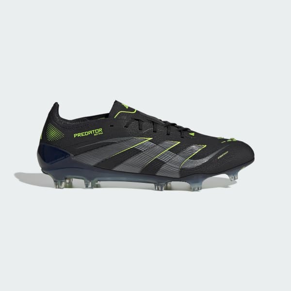 Negro Bota de fútbol Predator Elite césped natural seco