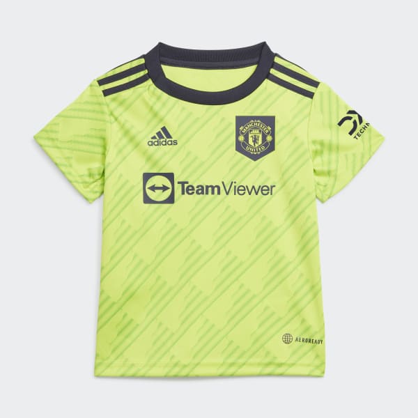 adidas Manchester United 22/23 Third Baby Kit Zielony adidas Poland