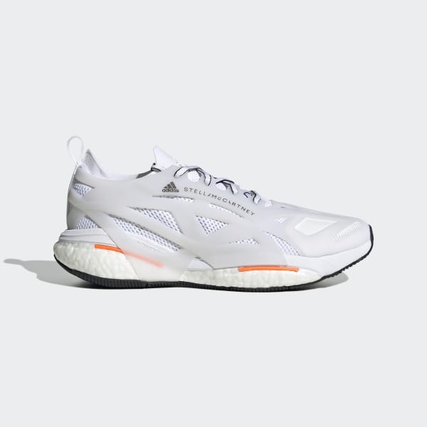 White adidas by Stella McCartney Solarglide Running Shoes LRG13