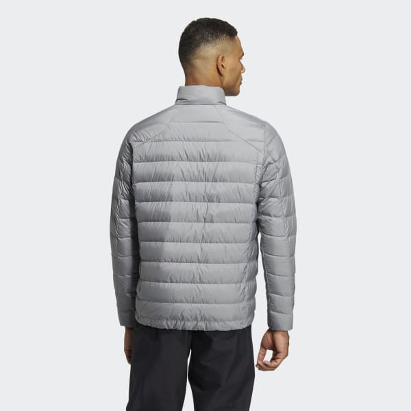 Grey Long Sleeve Down Jacket DP501