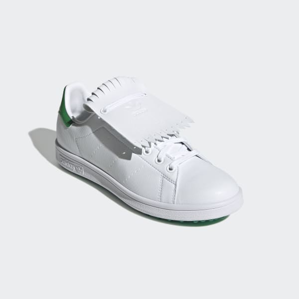 Weiss Stan Smith Primegreen Special Edition Spikeless Golfschuhe