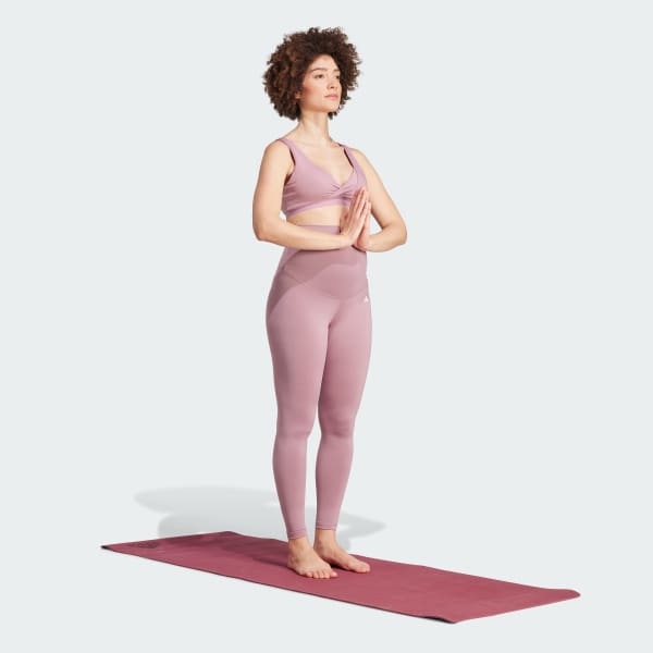 Rosa Top Amamentação Suporte Leve Yoga Essentials Studio