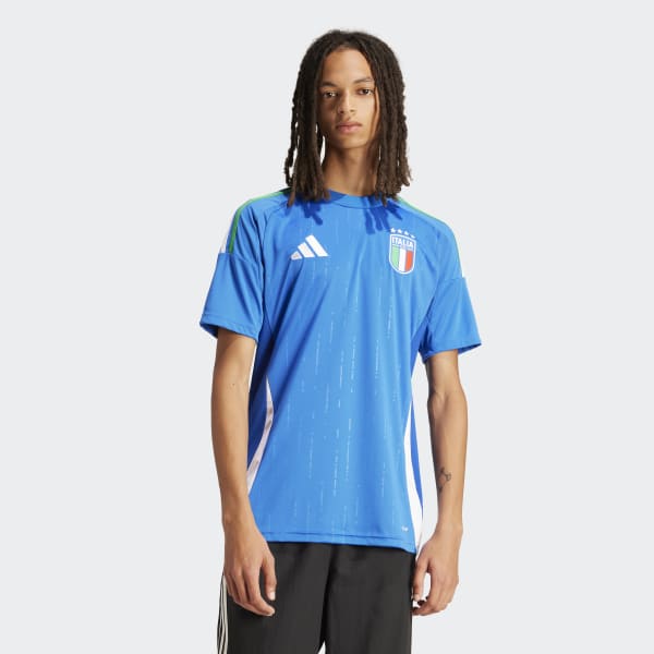 adidas イタリア代表 BARELLA シャツ 日本サイズXL Italy_24_Home_Jersey_Blue_IN06