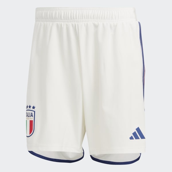 White Italy 23 Away Authentic Shorts