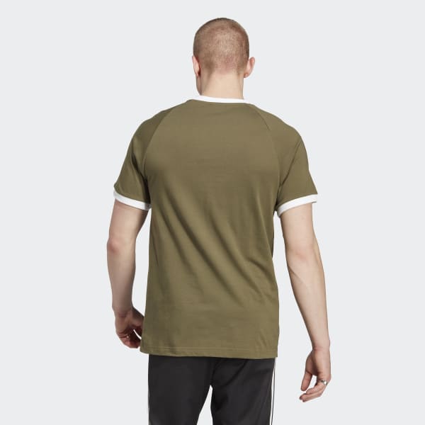 Grun adicolor Classics 3-Streifen T-Shirt
