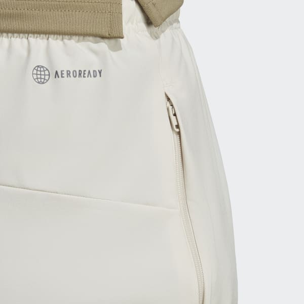 bézová Šortky AlphaStrength Woven Zip DMQ46