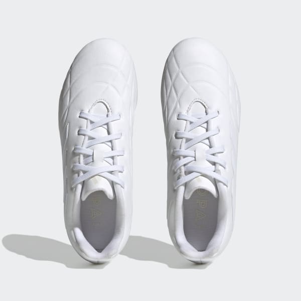 White Copa Pure.3 Firm Ground Boots