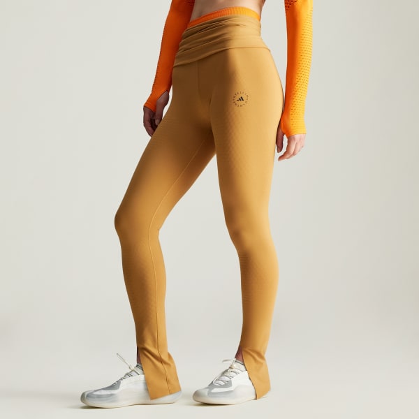 Kahverengi adidas by Stella McCartney TrueStrength Splitcuff Tayt