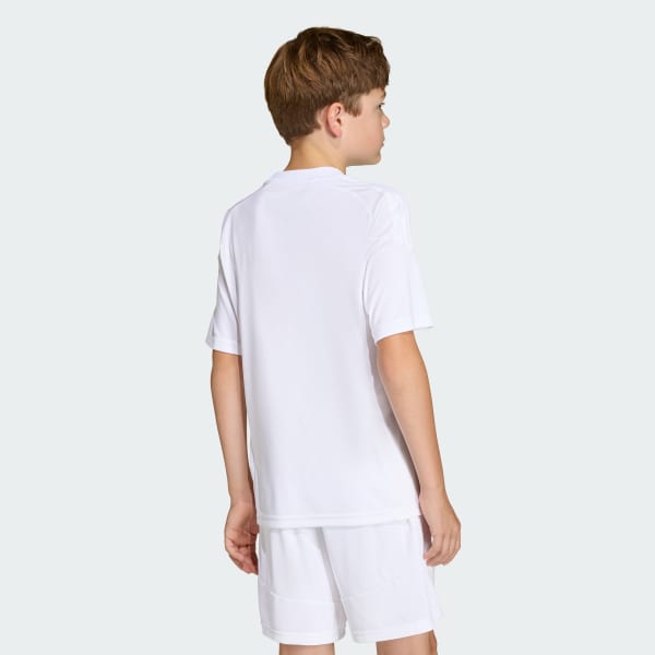 สีขาว เสื้อฟุตบอล Tiro26 League สำหรับเด็ก