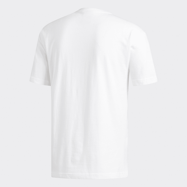 adidas Tri-Color Stacked Tee - White | adidas US