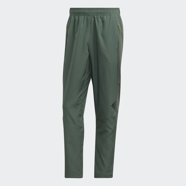 Green adidas trousers discount