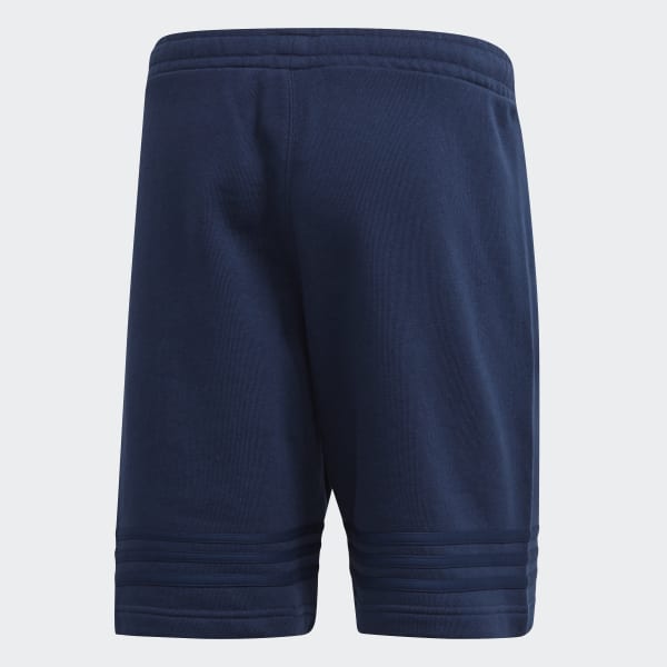 adidas Silver Outline Shorts - Blue 