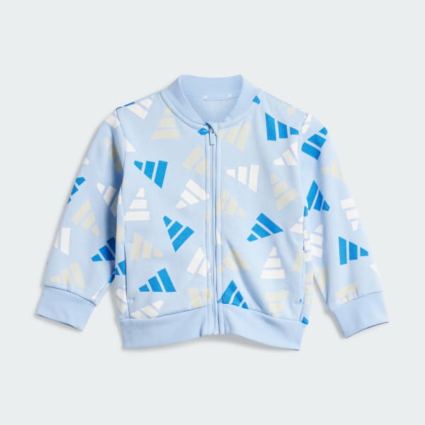 Azul Conjunto Deportivo Seasonal Essentials Logo Celebration Felpa Niños