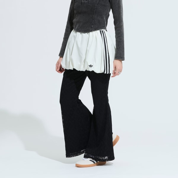 ホワイト バルーンスカート