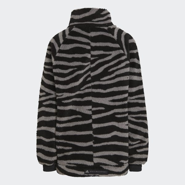 adidas by Stella McCartney Fleece Jacket - Black | adidas