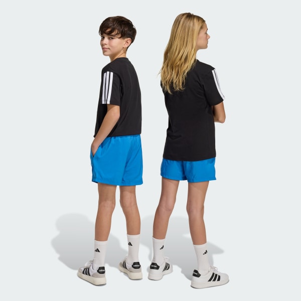 สีน้ำเงิน กางเกงขาสั้นสำหรับเด็ก Essentials Climacool