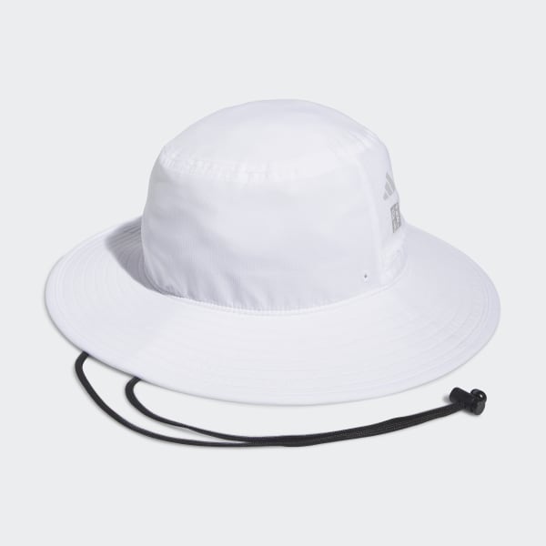 Blanco Crestable Wide-Brim Golf Hat